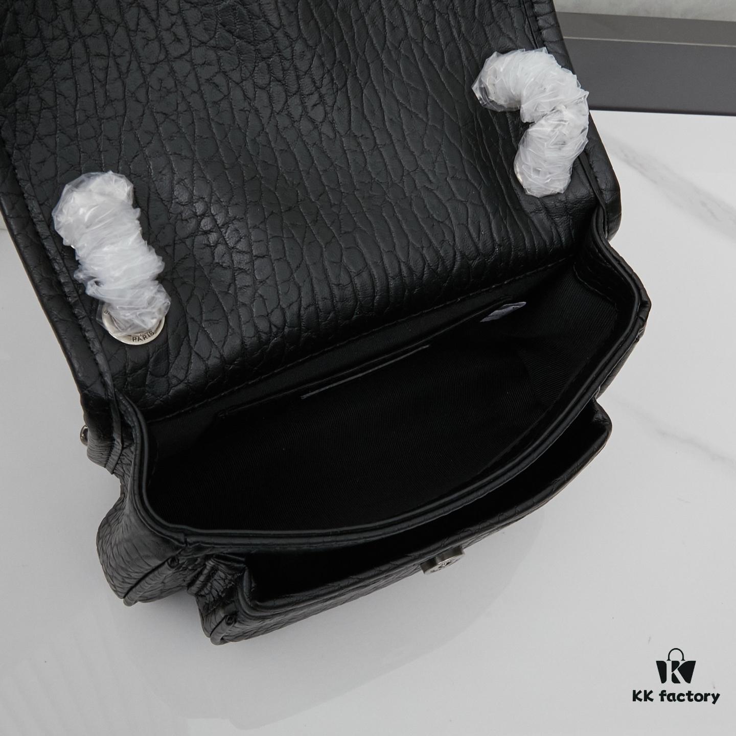 New Arrival with Box 💰 YSL Saint Laurent Niki Grainy Leather Mini Shoulder Bag