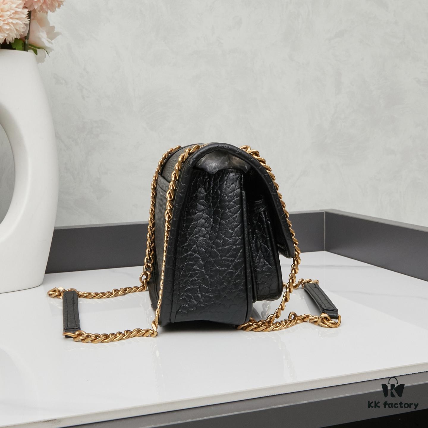 New Arrival with Box 💰 YSL Saint Laurent Niki Grainy Leather Mini Shoulder Bag