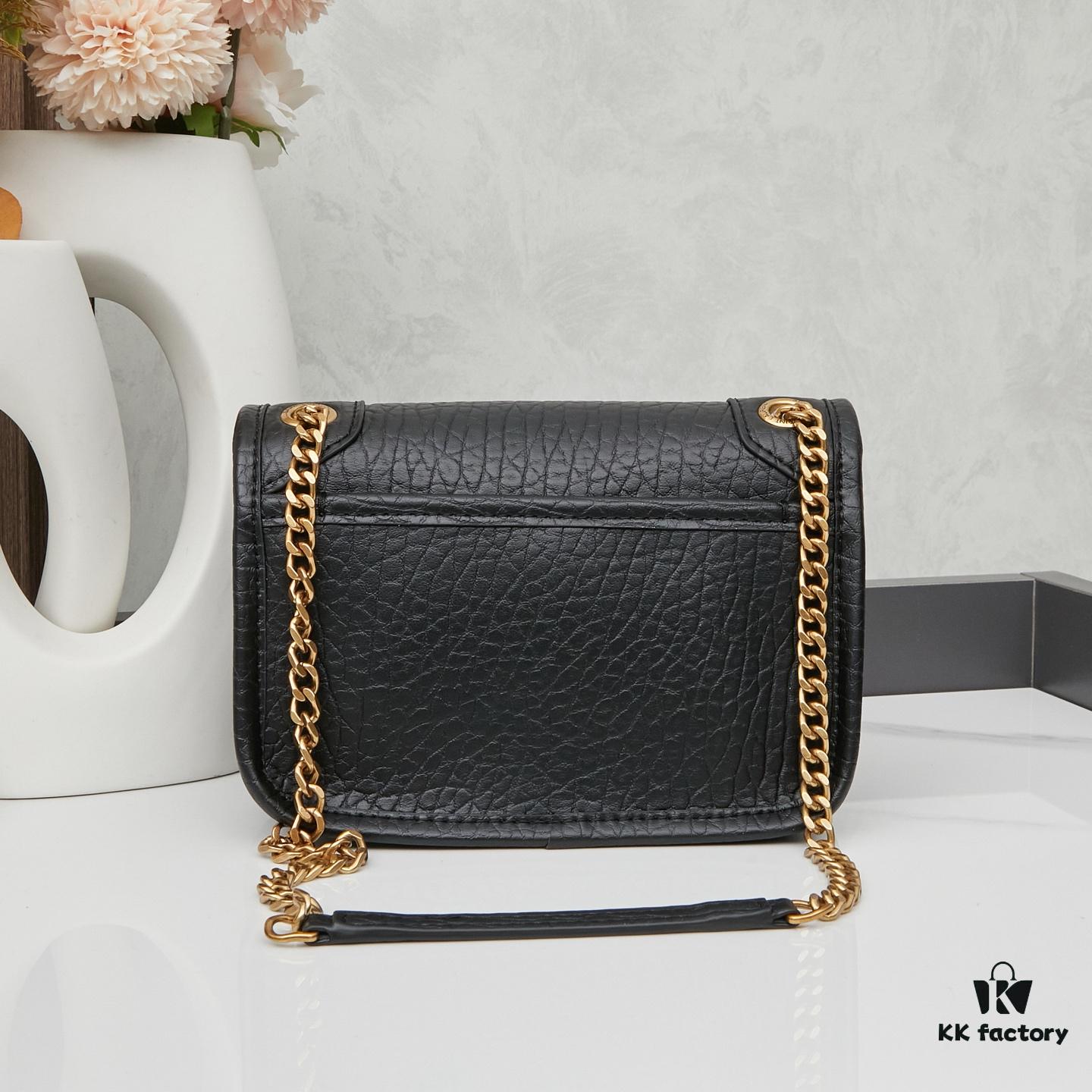 New Arrival with Box 💰 YSL Saint Laurent Niki Grainy Leather Mini Shoulder Bag