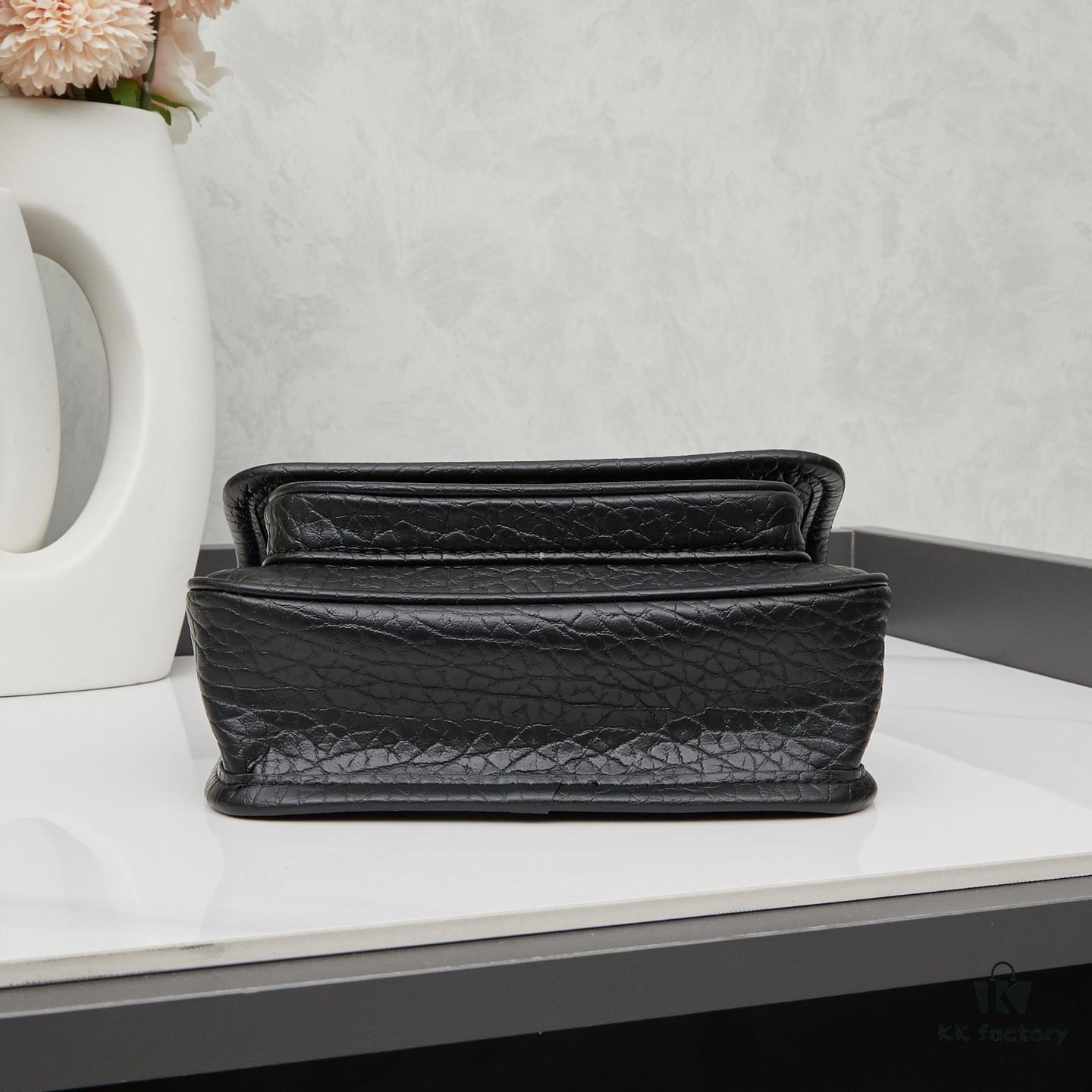 New Arrival with Box 💰 YSL Saint Laurent Niki Grainy Leather Mini Shoulder Bag