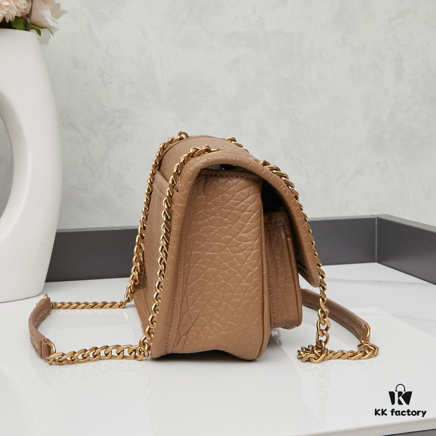 New Arrival with Box 💰 YSL Saint Laurent Niki Grained Leather Mini Shoulder Bag