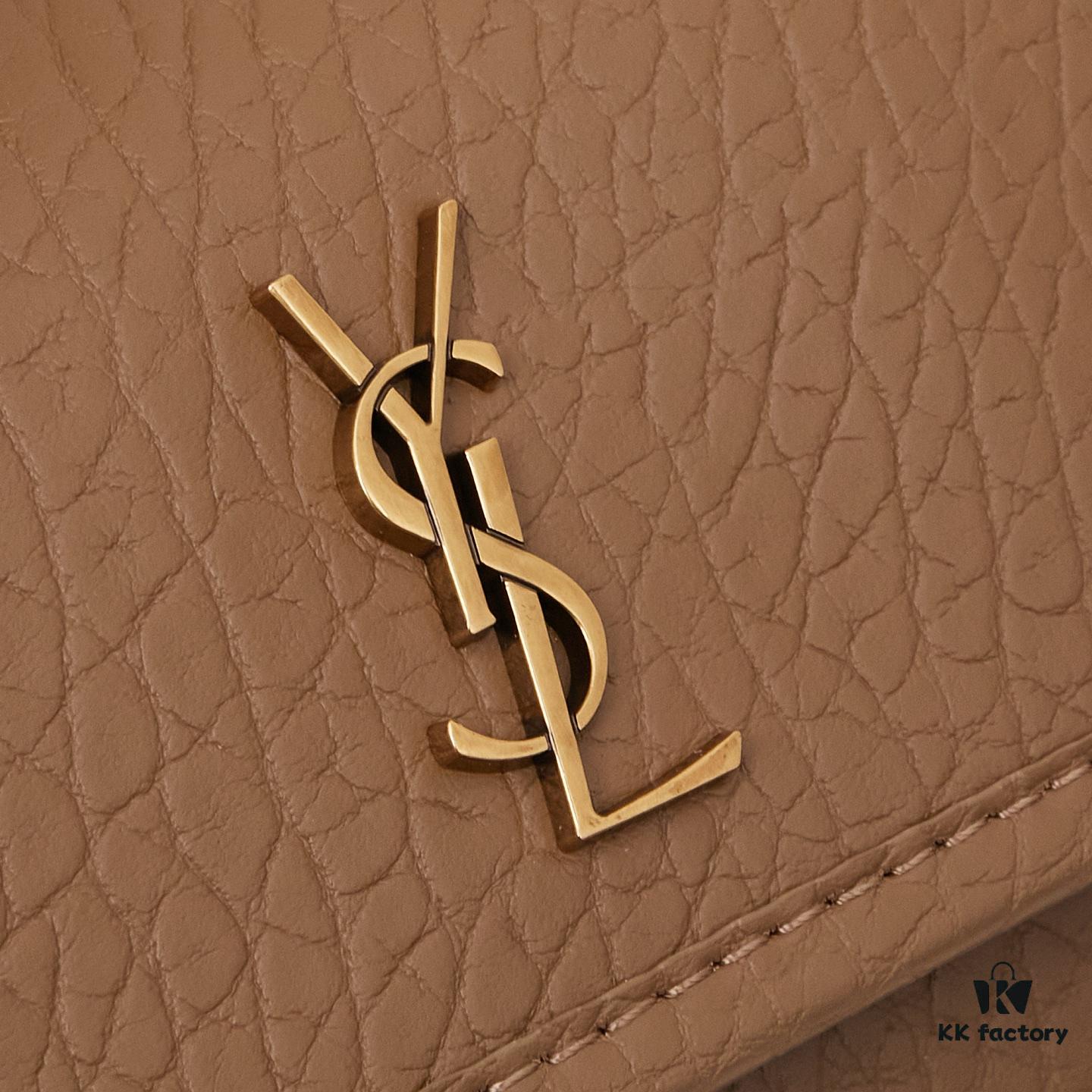 New Arrival with Box 💰 YSL Saint Laurent Niki Grained Leather Mini Shoulder Bag