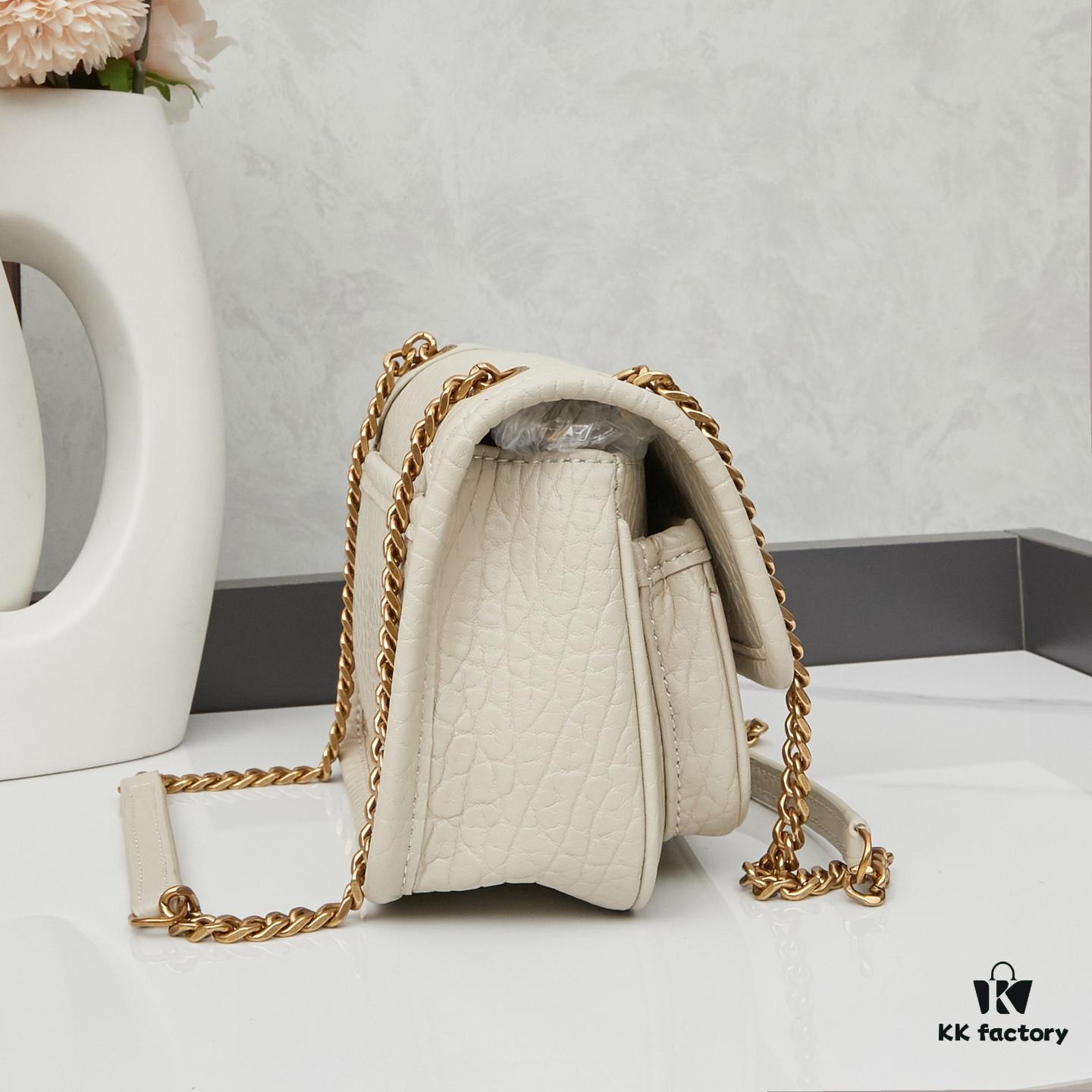 New Arrival with Box 💰 YSL Saint Laurent Niki Grained Lambskin Mini Shoulder Bag