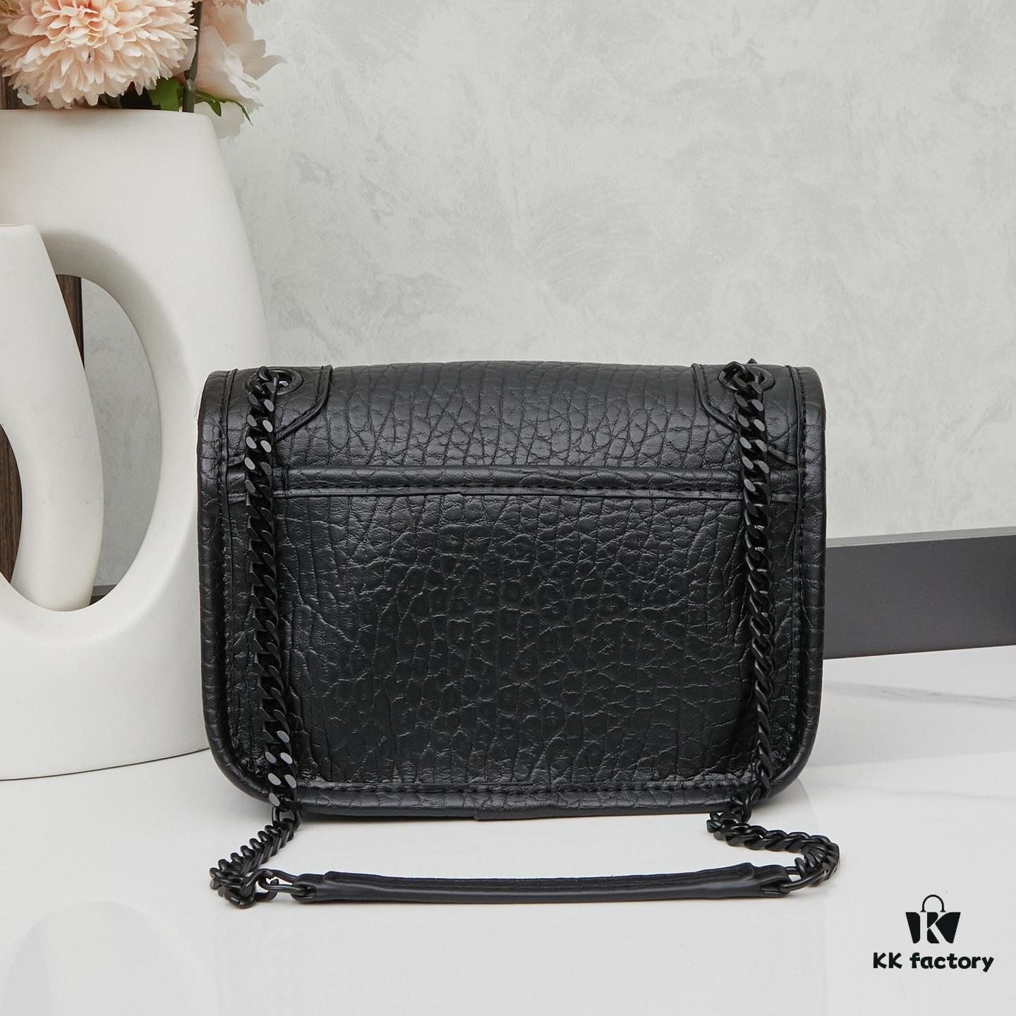 New Arrival with Box 💰 YSL Saint Laurent Niki Grained Lambskin Mini Shoulder Bag