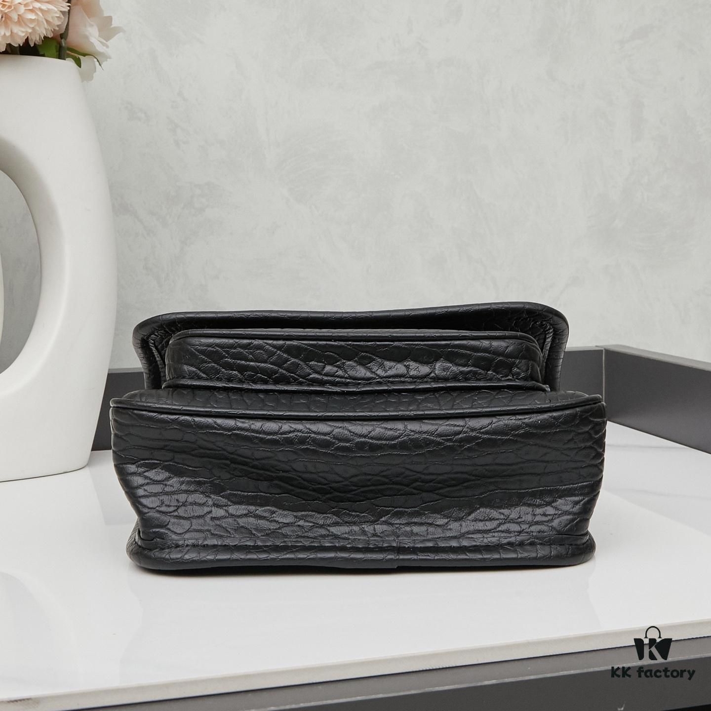 New Arrival with Box 💰 YSL Saint Laurent Niki Grained Lambskin Mini Shoulder Bag