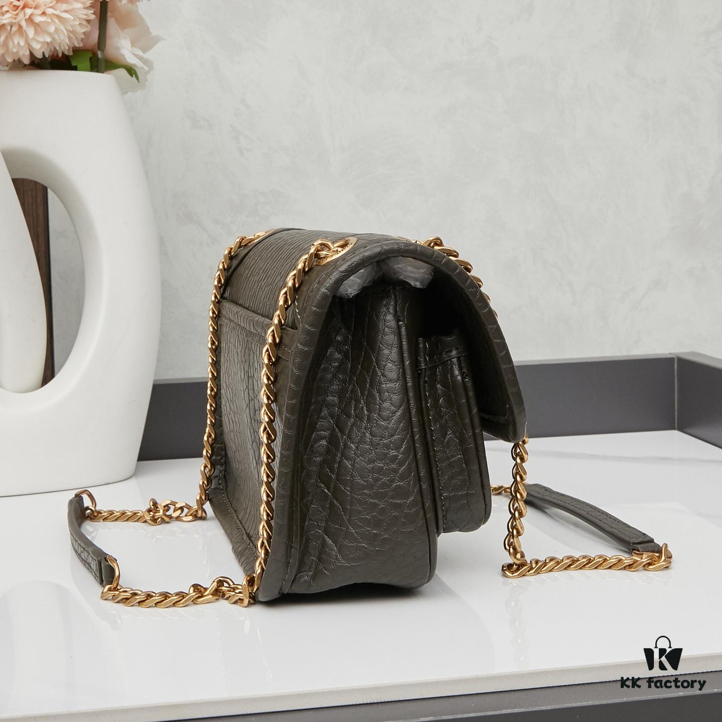 New Arrival with Box 💰 YSL Saint Laurent Niki Grained Lambskin Mini Shoulder Bag