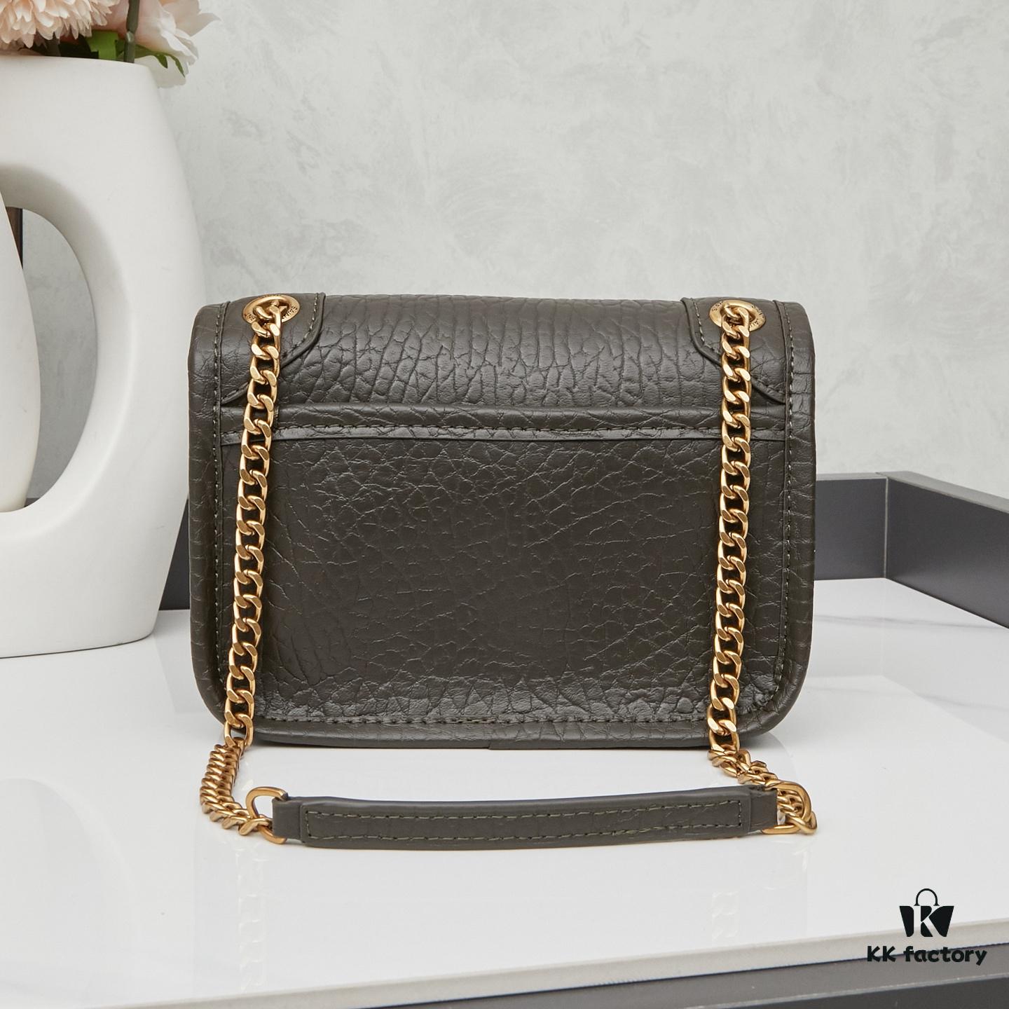 New Arrival with Box 💰 YSL Saint Laurent Niki Grained Lambskin Mini Shoulder Bag