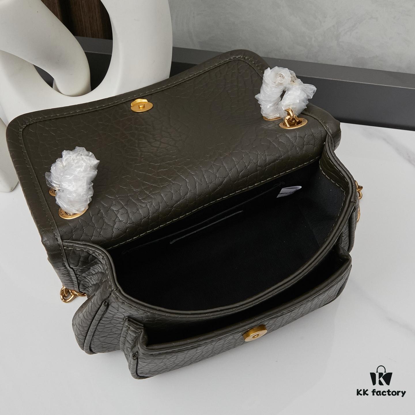 New Arrival with Box 💰 YSL Saint Laurent Niki Grained Lambskin Mini Shoulder Bag