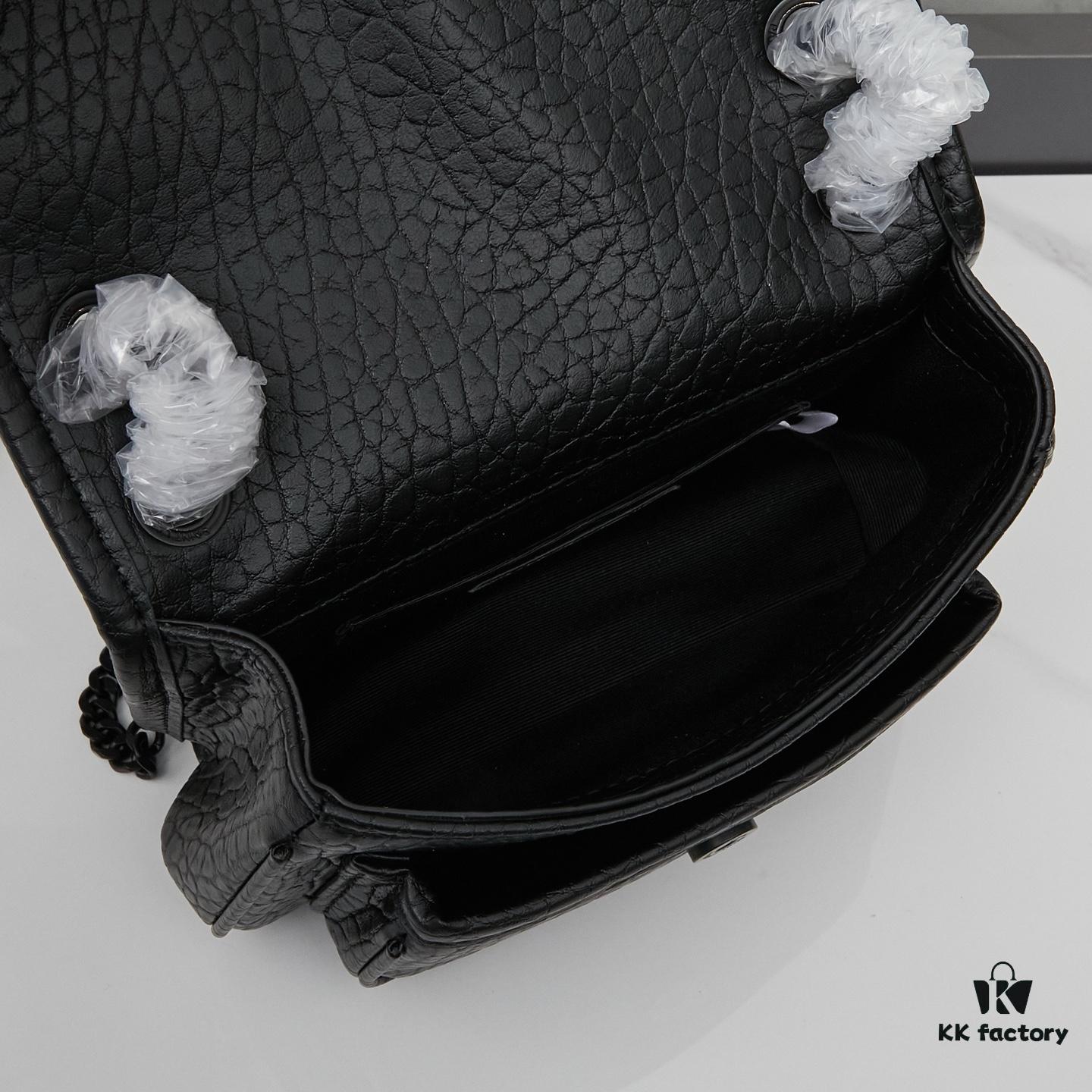 New Arrival with Box 💰 YSL Saint Laurent Niki Grained Lambskin Mini Shoulder Bag