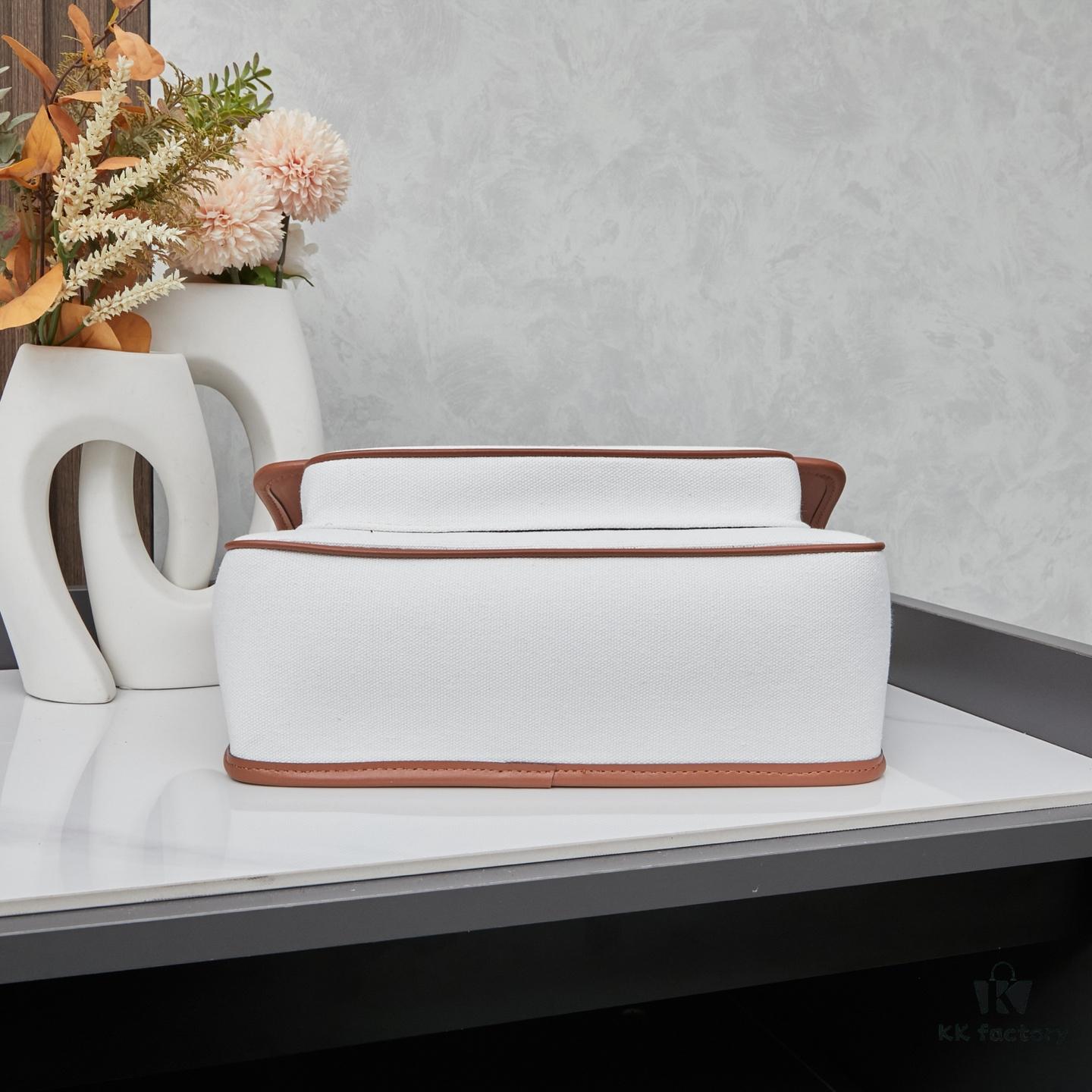 New Large YSL Niki Crossbody Bag in Linen Color with Box