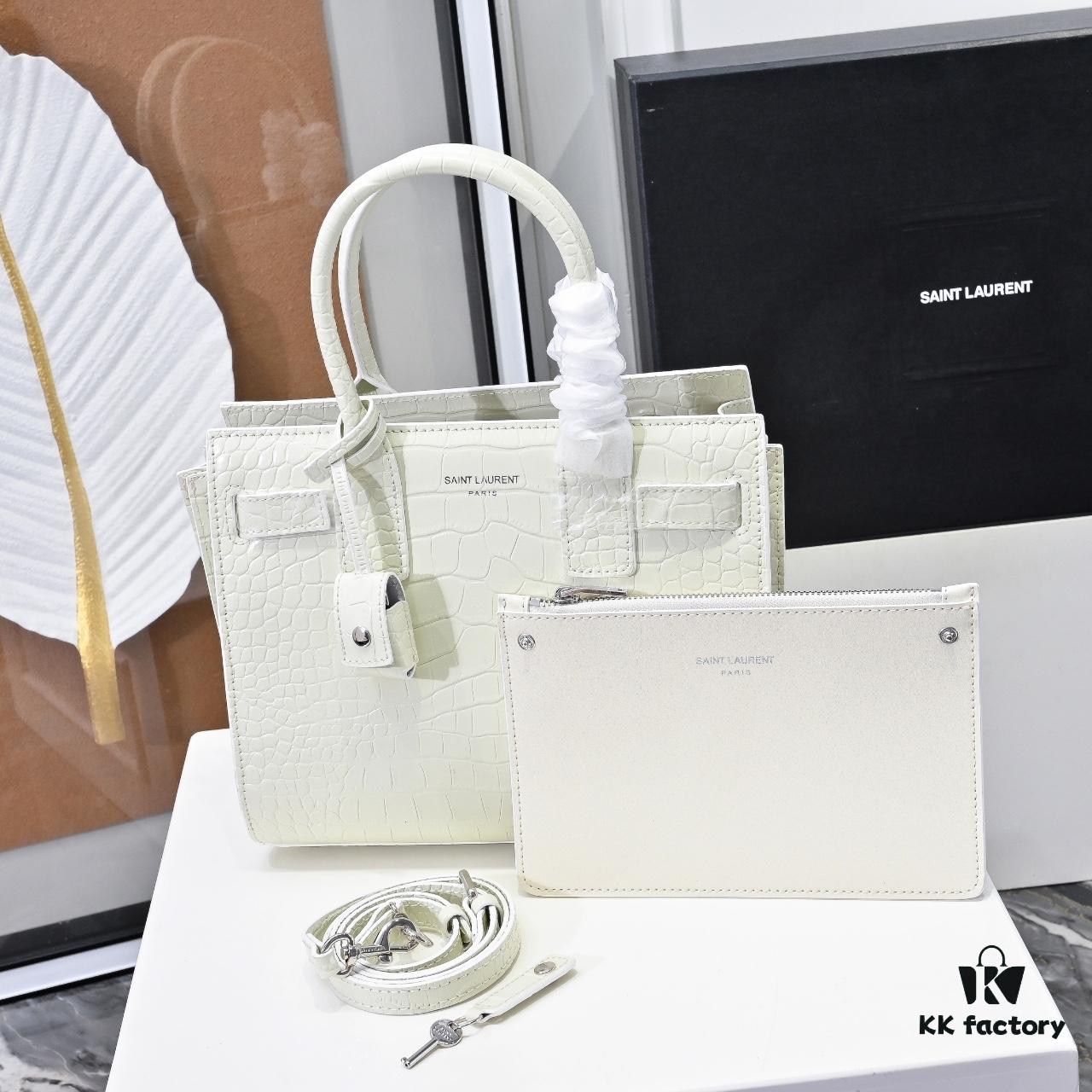 New Arrival Saffiano Leather Kate Chain Bag | YSL Celebrity Muse Rose's Street Style Must-Have