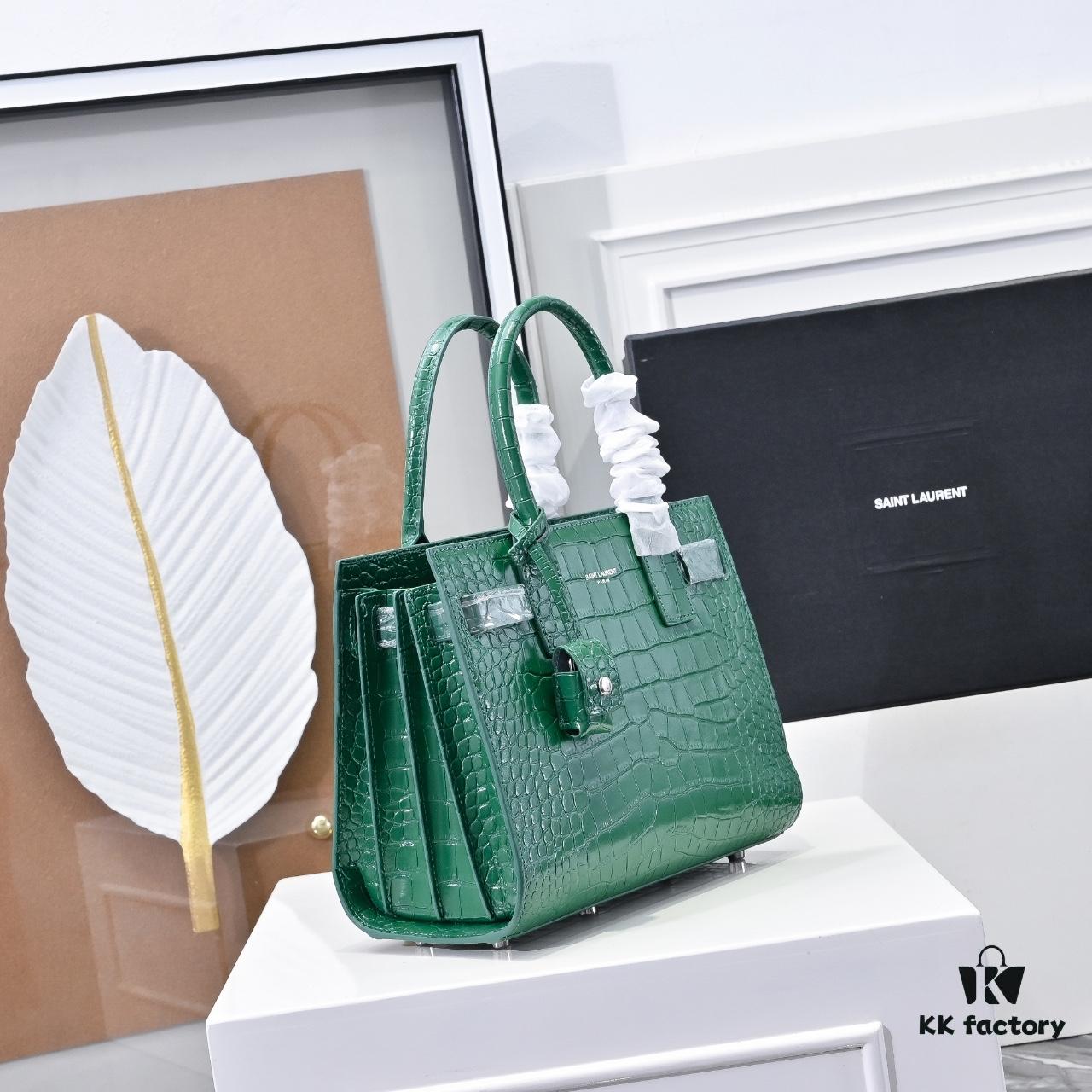 New Solid Texture Rose Same Style Street Snap Bag | YSL's Celebrity Muse