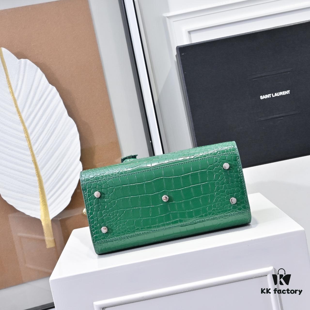 New Solid Texture Rose Same Style Street Snap Bag | YSL's Celebrity Muse