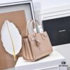 New Arrival Saffiano Leather Rose-Inspired Street-Style Bag | YSL's Muse Must-Have
