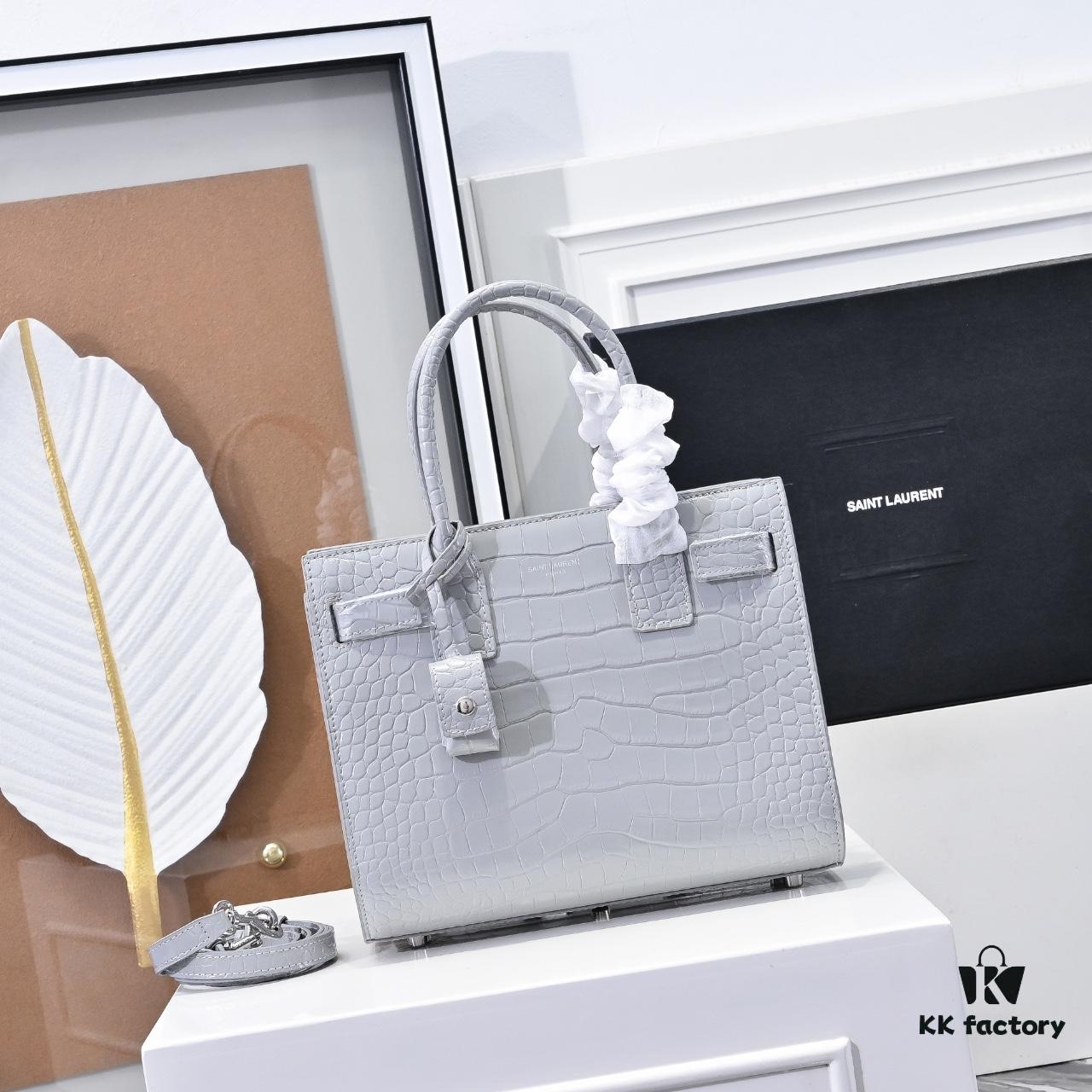 New Plain Weave Rose-Inspired Street-Style Bag | YSL's Celebrity Muse Favorite