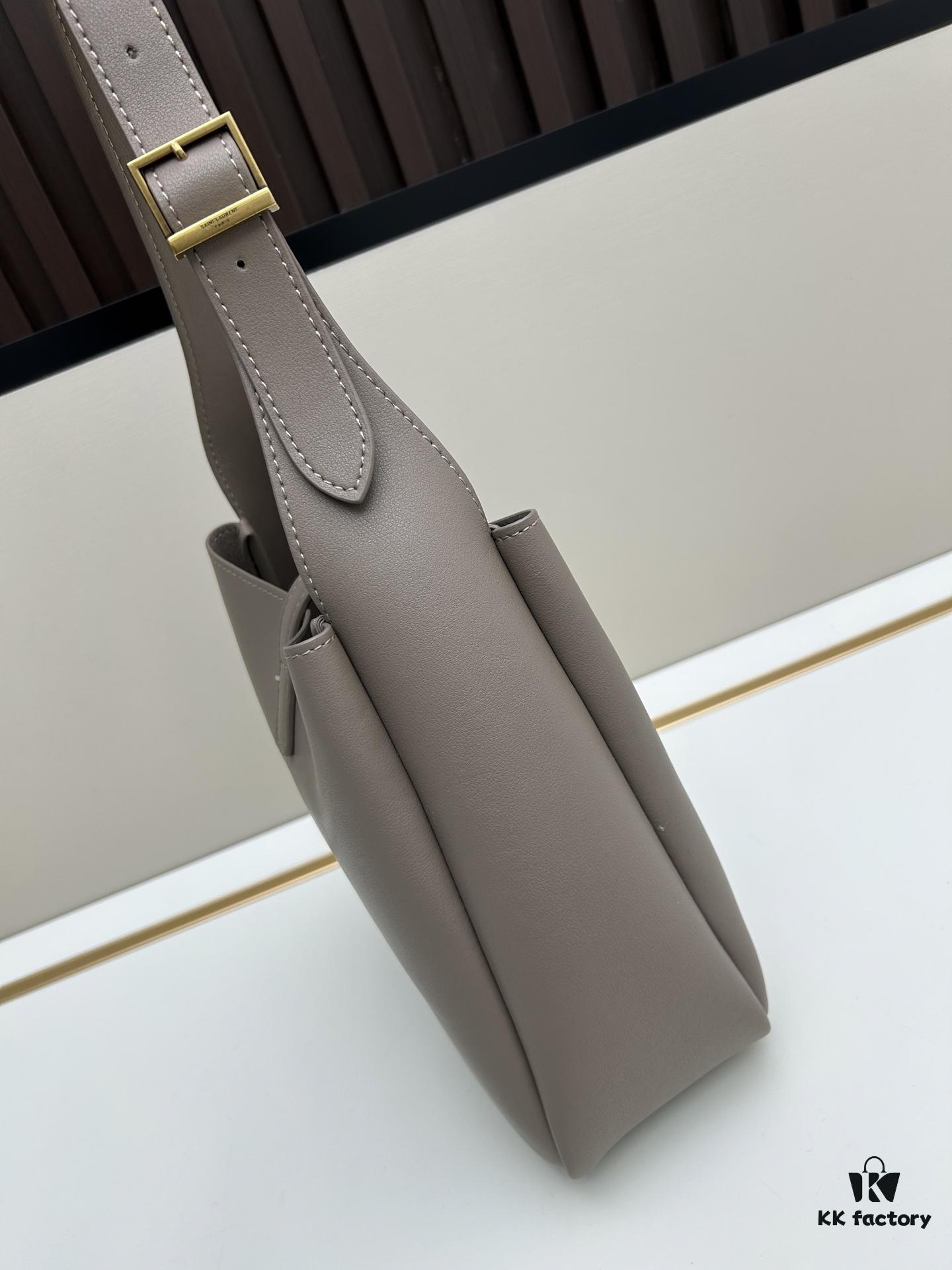 New YSL Shoulder Bag, Soft Lambskin, Spacious and Stylish, Perfect for Daily Wear