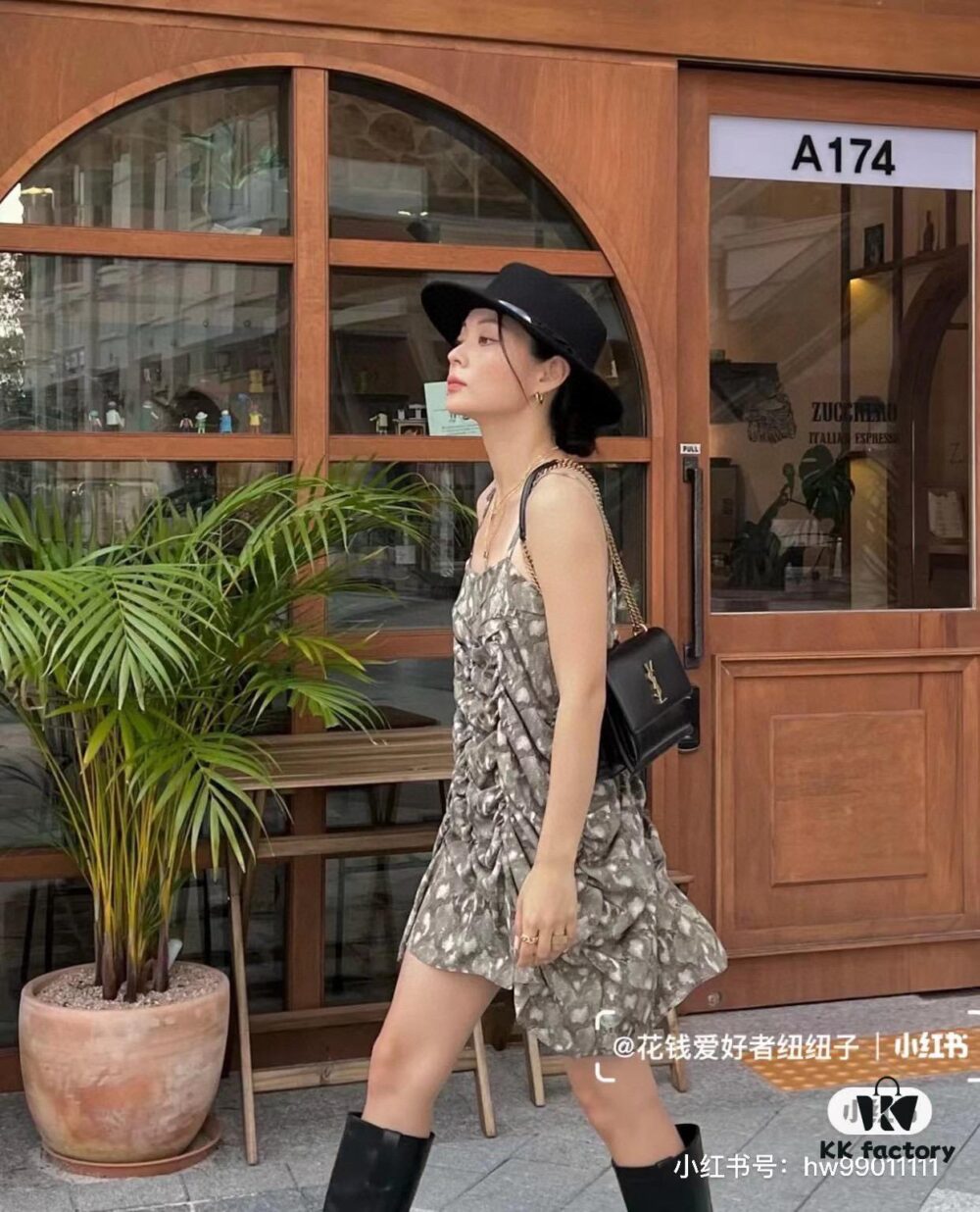 New Arrival with Box YSL Sunset Chain Bag, Smooth Fine Grain Calfskin Leather