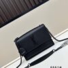 New Arrival with Box YSL Sunset Chain Bag, Smooth Fine Grain Calfskin Leather