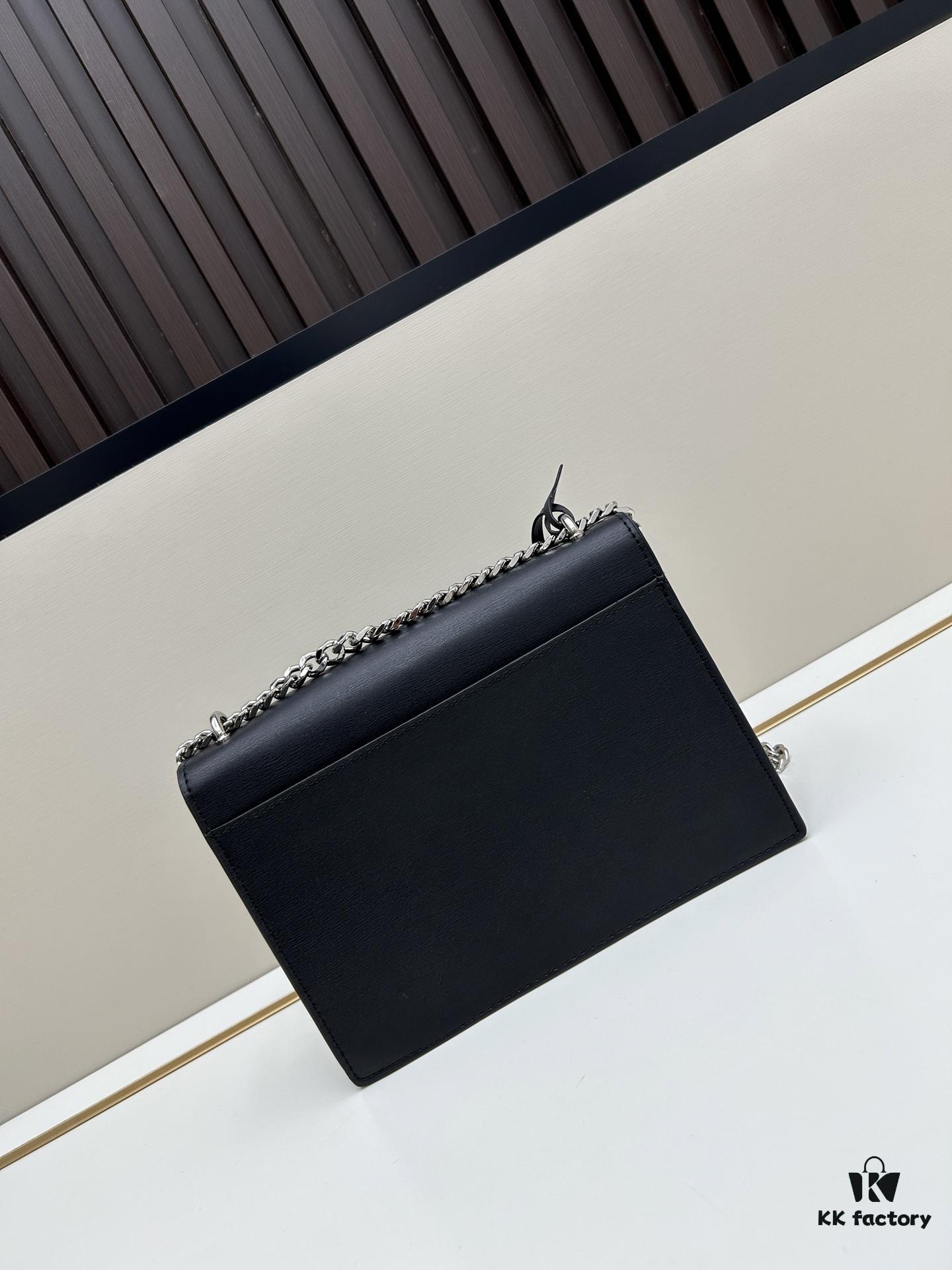 New Arrival with Box 💰 YSL Sunset Chain Bag, Smooth Fine Grain Calfskin