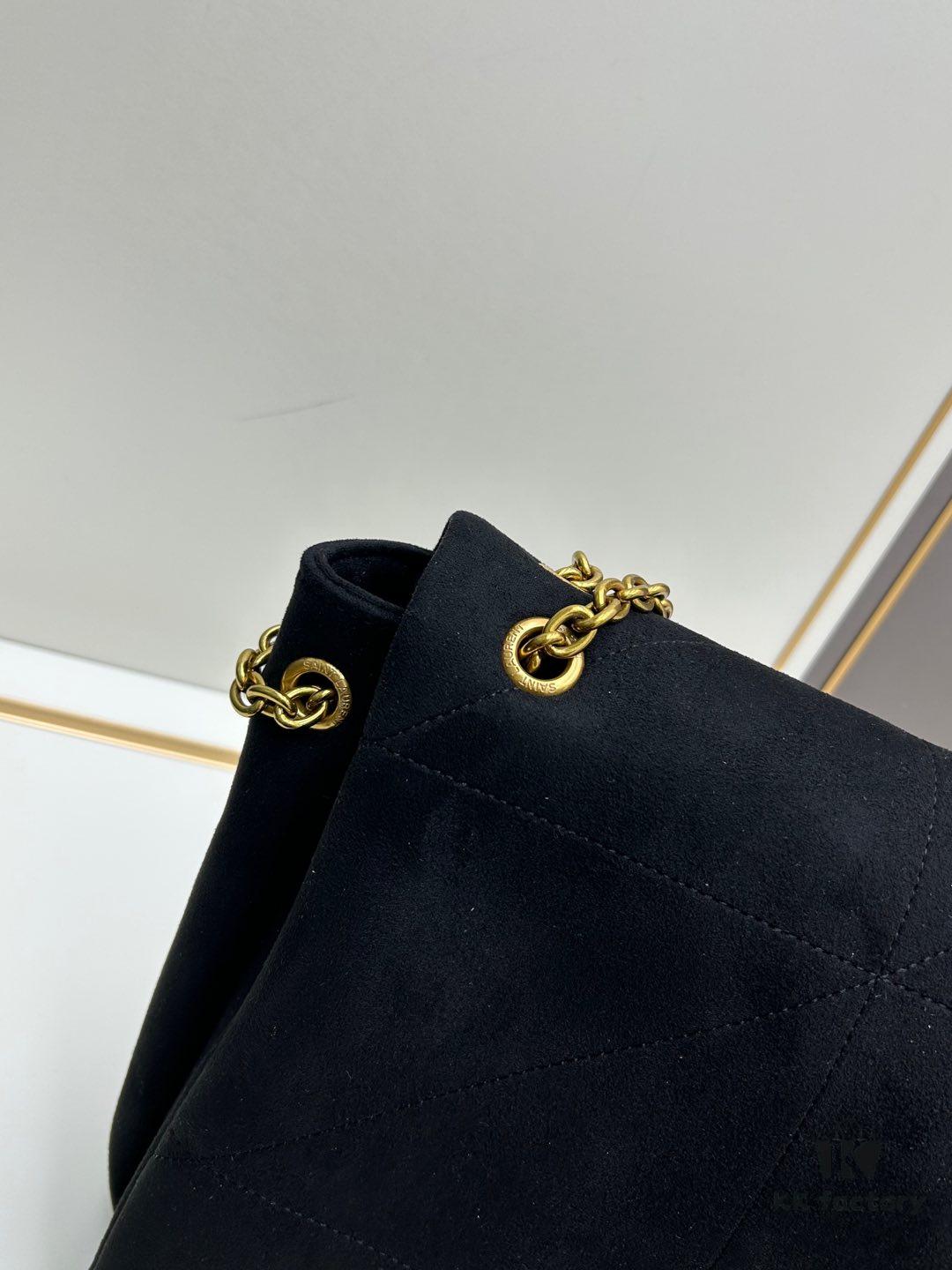 New Arrival with Box 💰 YSL Vintage Classic JAMIE Large Suede Handbag