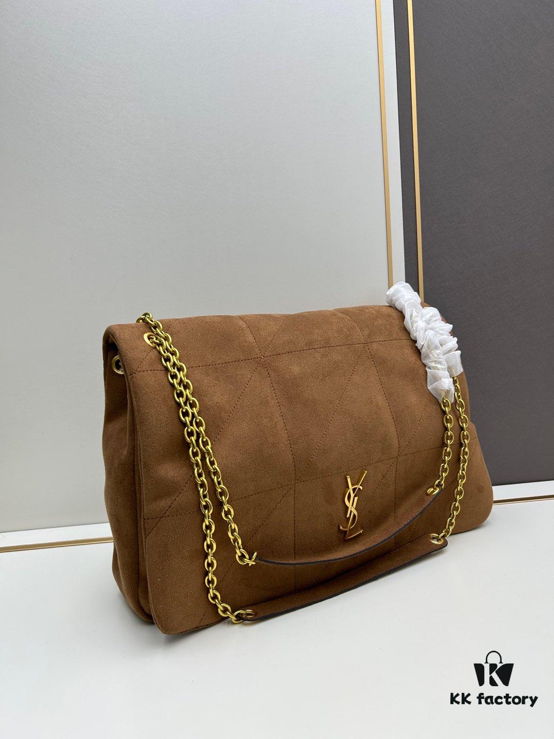 New Arrival with Box 💰YSL Vintage Classic JAMIE Large Suede Handbag