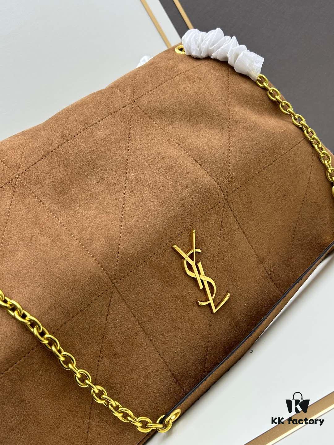 New Arrival with Box 💰YSL Vintage Classic JAMIE Large Suede Handbag