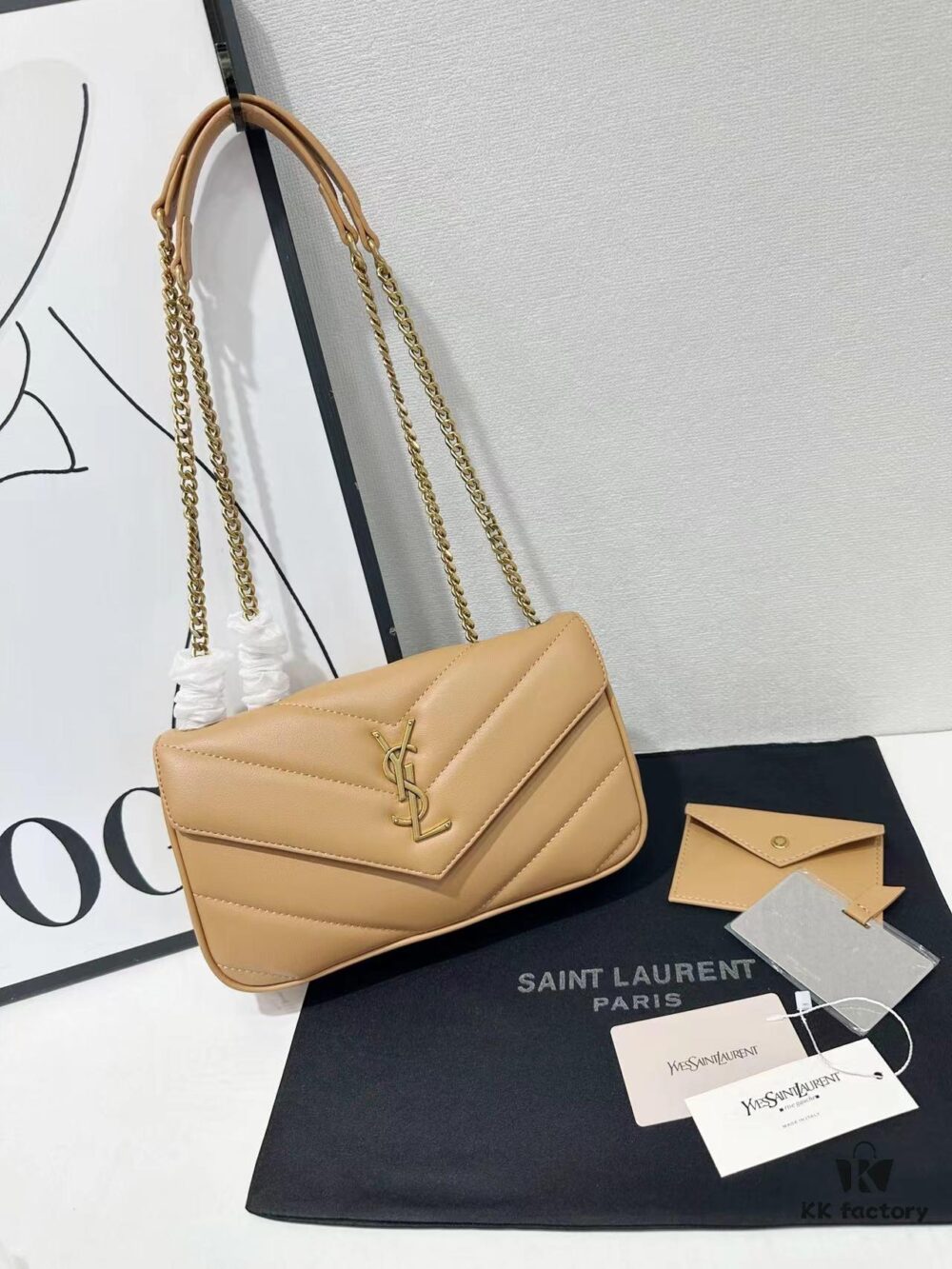 YSL New Lou Lou Chain Bag Envelope Handbag