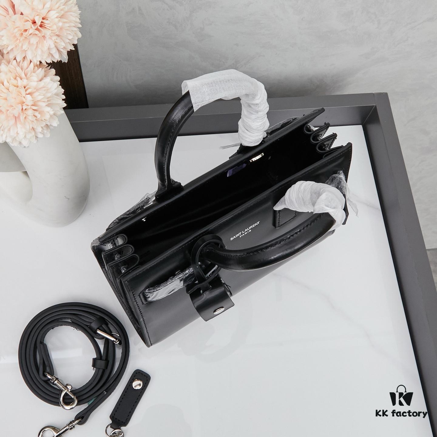 New Arrival Saffiano Leather Kate Chain Bag | YSL Celebrity Endorser Rose's Street Style Must-Have