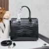 New Crocodile-Textured Kate Chain Bag – Rose's Streetwear Style, YSL-Inspired Luxury Look