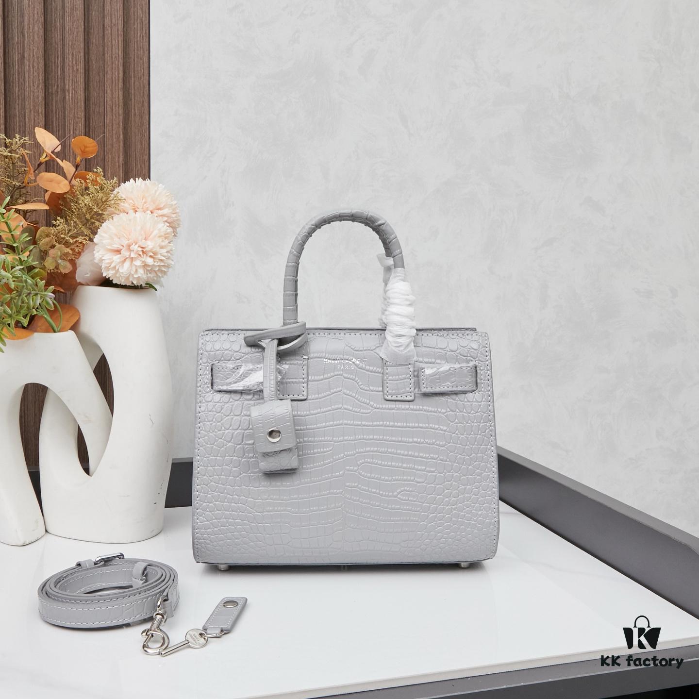 New Crocodile-Textured Bag | Rose's Street Style Favorite Inspired by YSL