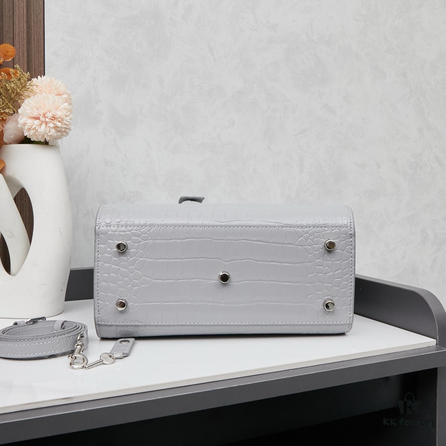 New Crocodile-Texture Rose-Inspired Streetwear Bag | YSL's Ultimate Celebrity Muse