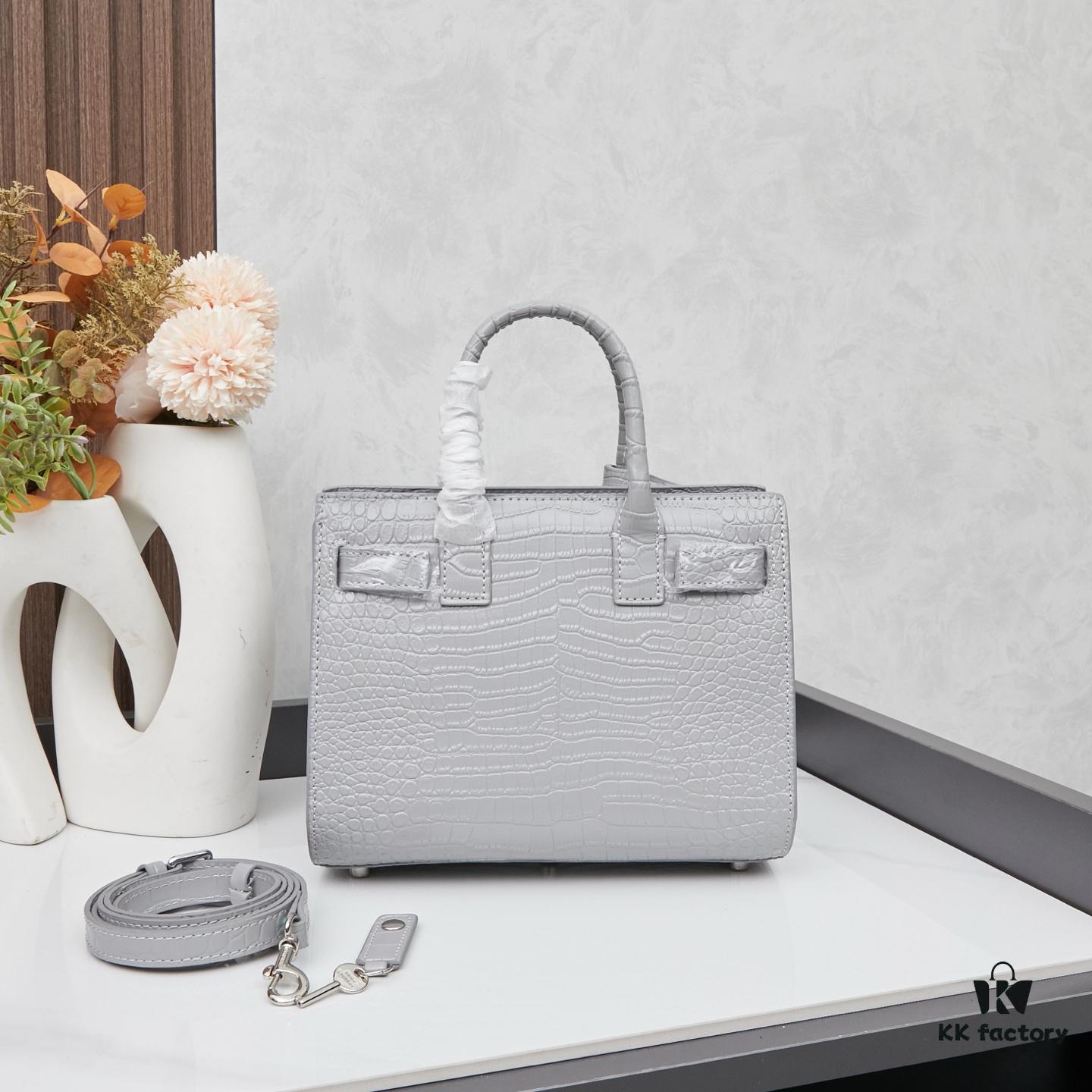 New Crocodile-Textured Bag | Rose's Street Style Favorite Inspired by YSL