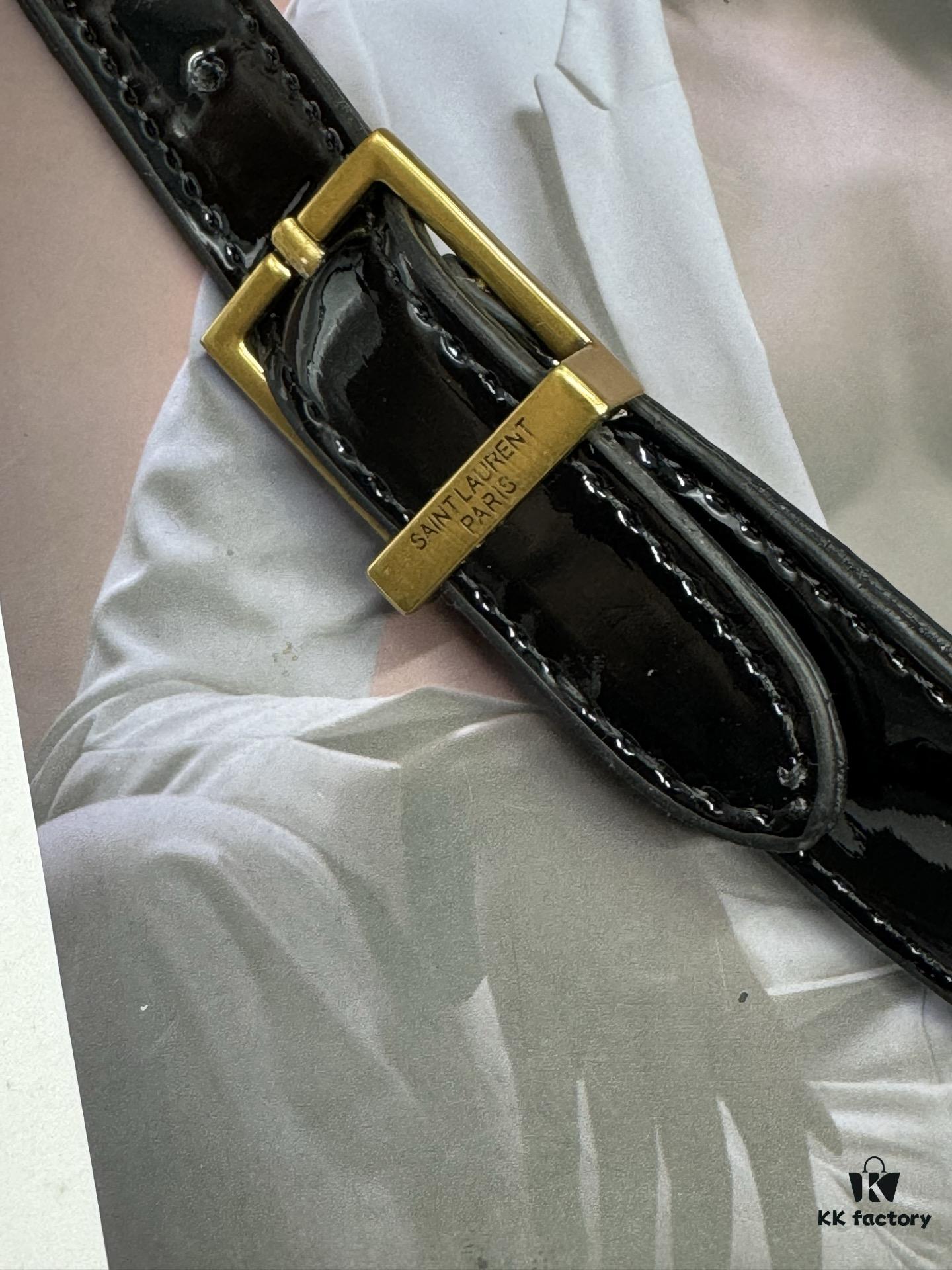 YSL Patent Leather Shoulder Bag