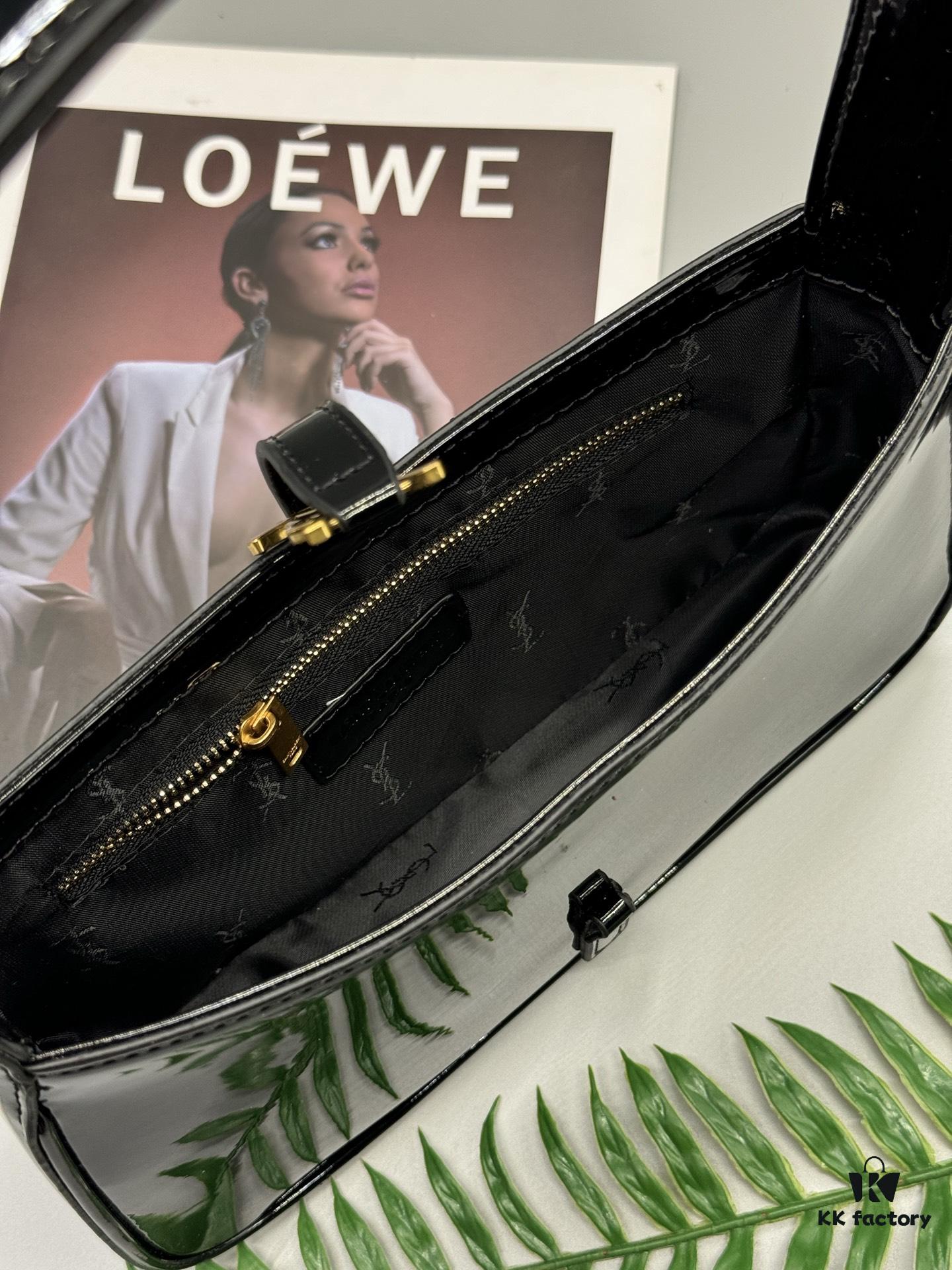 YSL Patent Leather Shoulder Bag