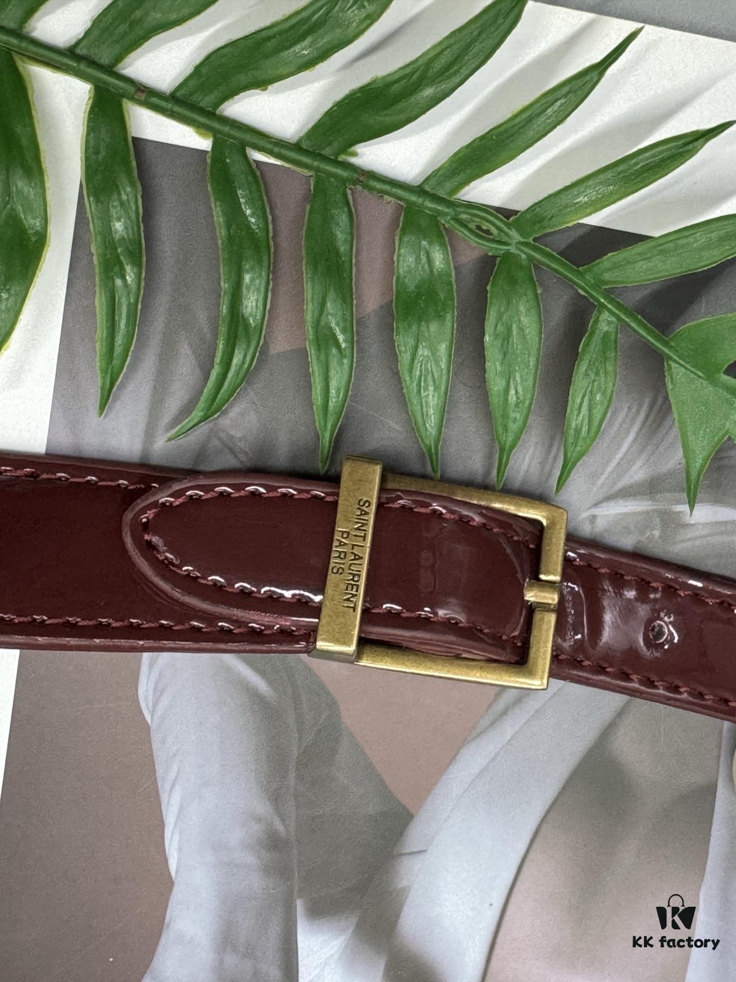 YSL Patent Leather Crossbody Bag