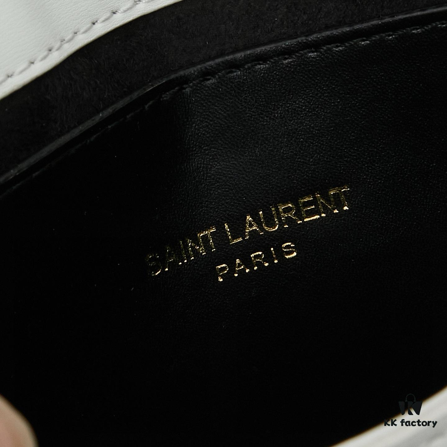 New YSL Underarm Bag, Soft and Stylish in Black and Caramel