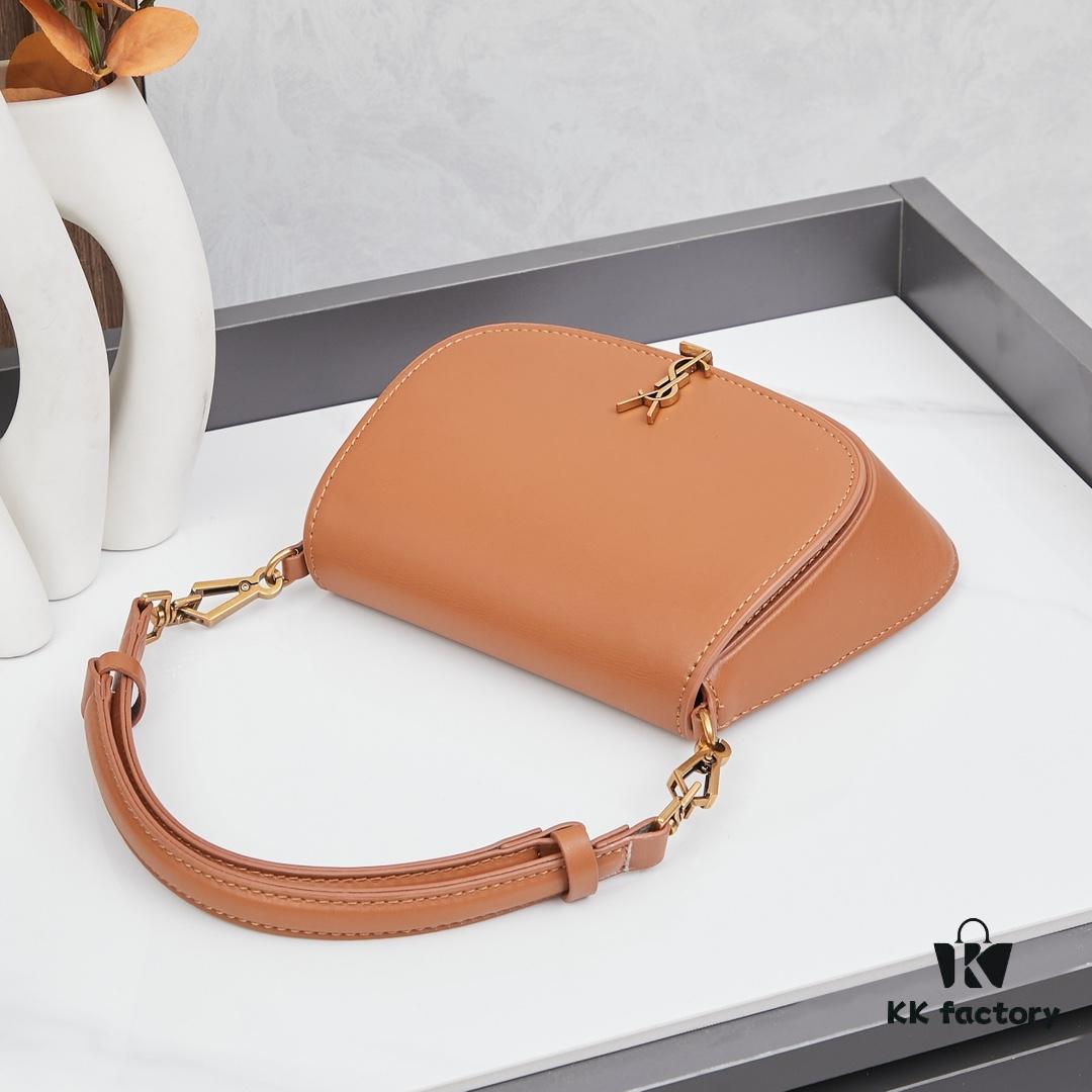 New Voltairé Box Style Bag | Sleek Design with Rich French Elegance | YSL-Inspired Saddle Bag Fusion