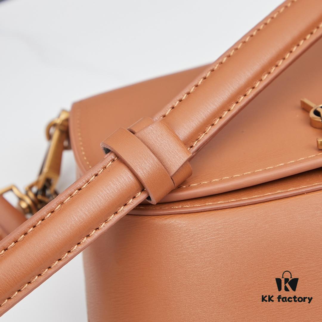 New Voltairé Box Style Bag | Sleek Design with Rich French Elegance | YSL-Inspired Saddle Bag Fusion