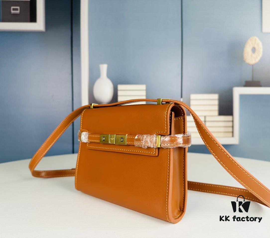 New Arrival YSL Rose Same Style Manhattan ||| YSL Manhattan Mini Bag, Simple and Elegant Design, Smooth and Fine Texture