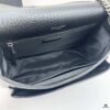 Large Soft Grained Leather Handbag with Classic YSL Logo