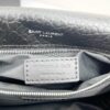 Large Soft Grained Leather Handbag with Classic YSL Logo