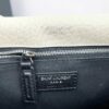 Large Soft Grained Leather Handbag with Classic YSL Logo