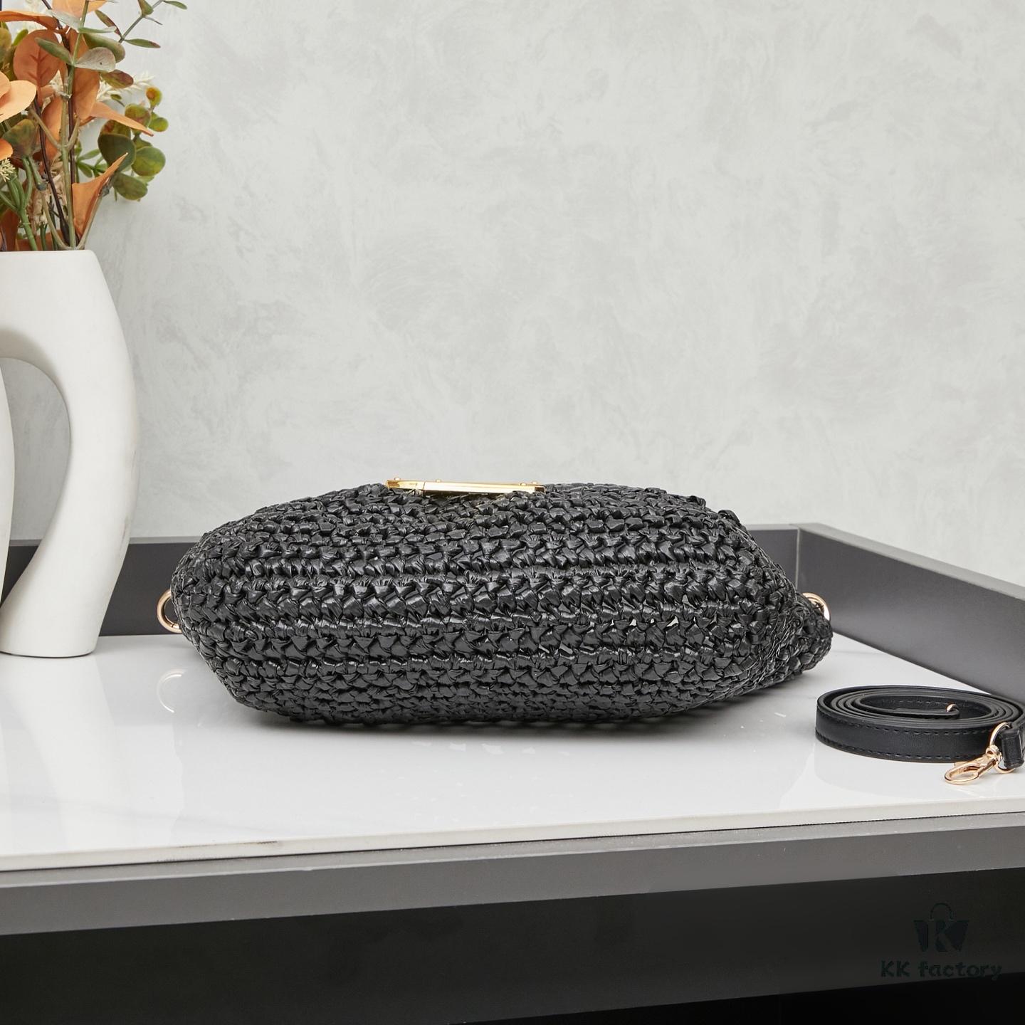 New Mini YSL Icare in Raffia – Elegance and Care Combined