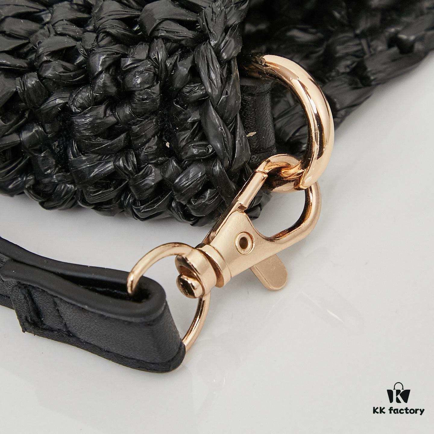 New Mini YSL Icare in Raffia – Elegance and Care Combined