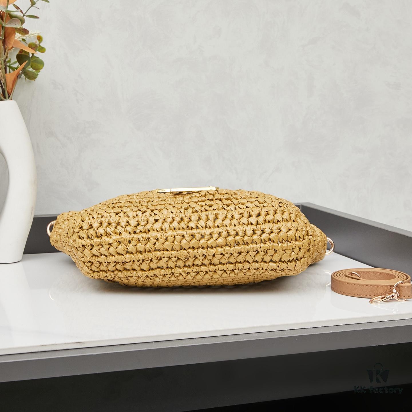 New Arrival Mini YSL Icare in Raffia – Elegant Symbol of Love, Resilience, and Devotion