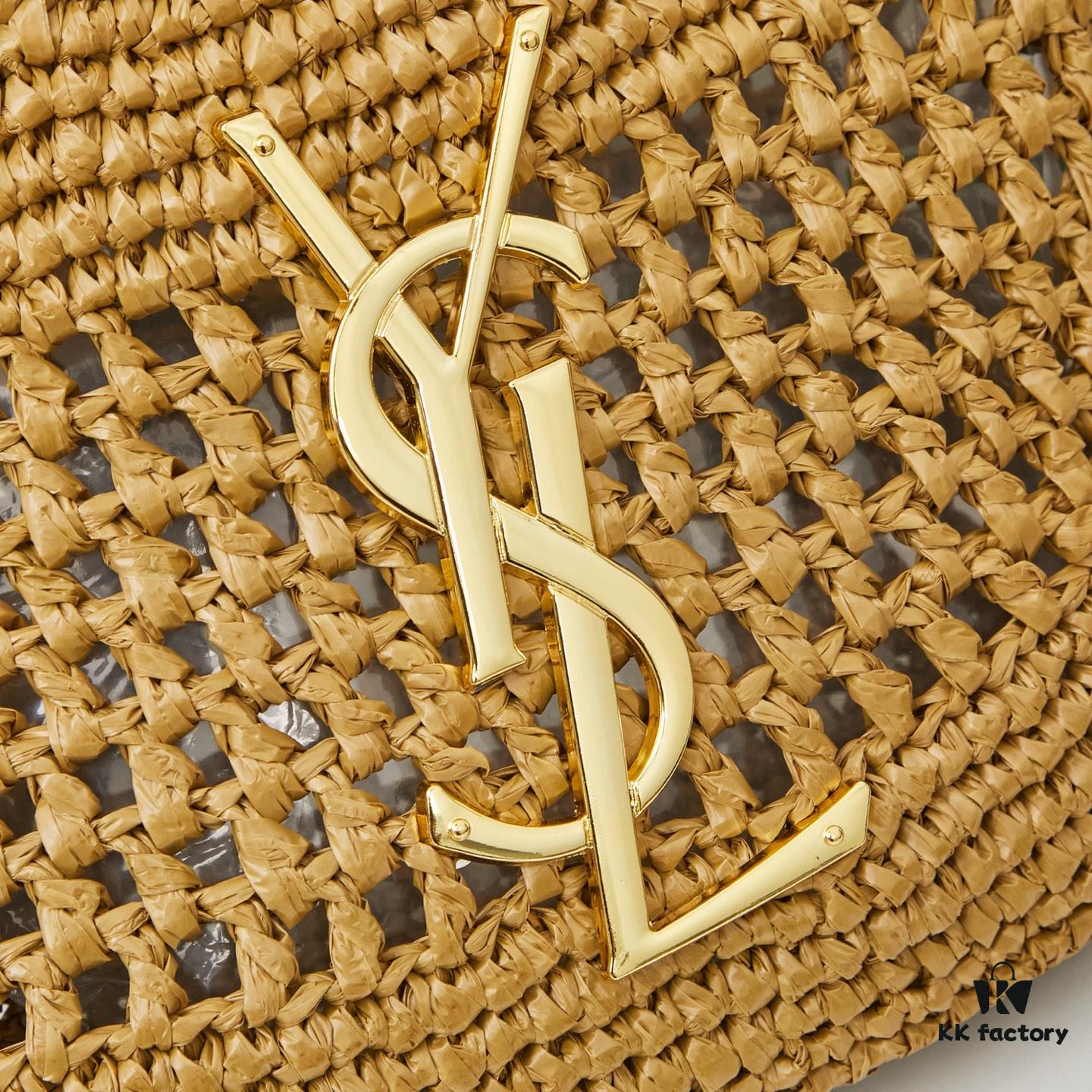 New Arrival Mini YSL Icare in Raffia – Elegant Symbol of Love, Resilience, and Devotion