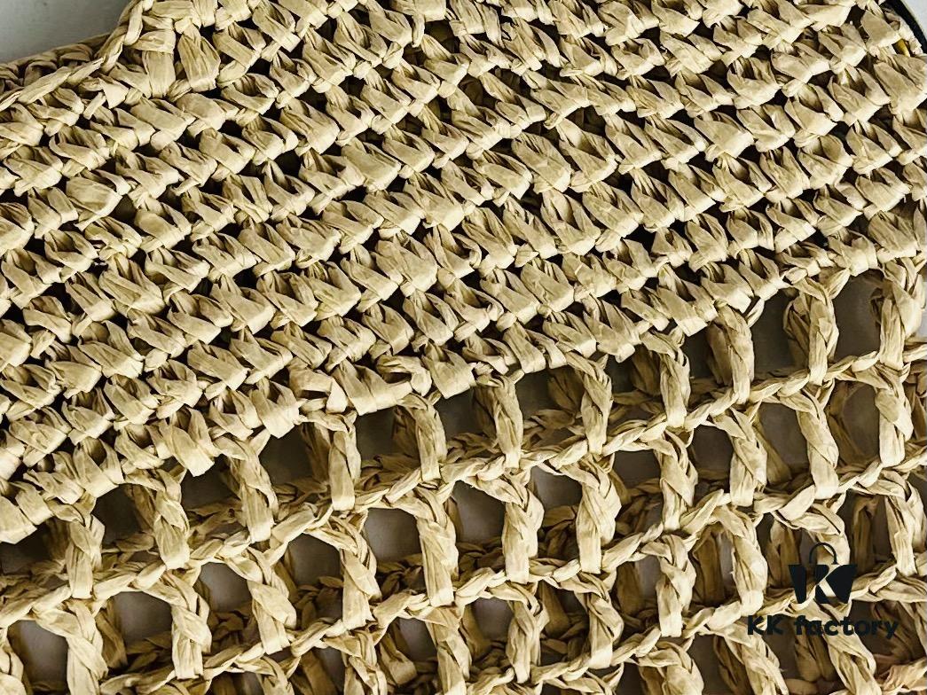 New Arrival Small YSL Icare Raffia Bag with Mini Pouch