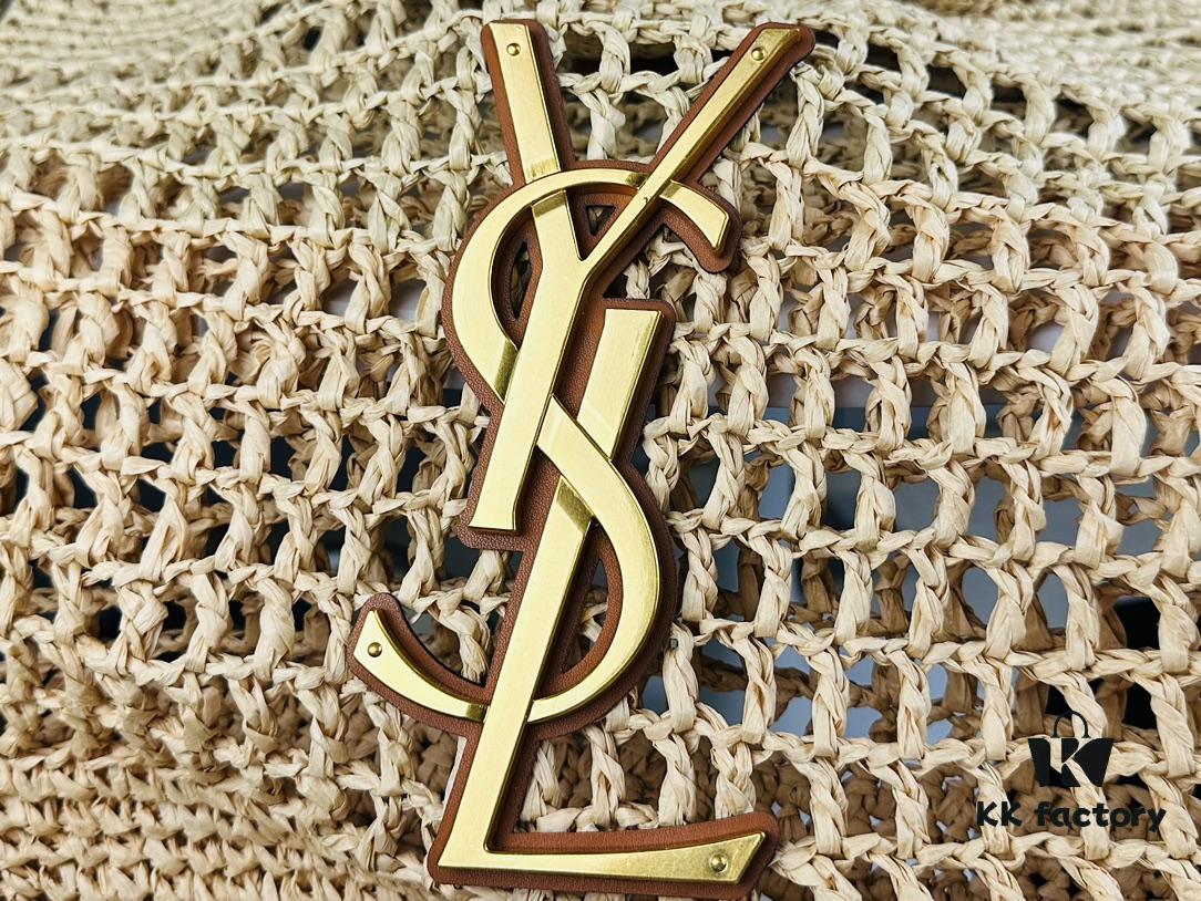 New Arrival Small YSL Icare Raffia Bag with Mini Pouch