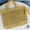 New Large YSL Raffia ICARE Bag with Mini Compartment
