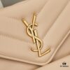 New Small YSL Saint Laurent LouLou Box Bag with Box - Shiny Coated Lambskin